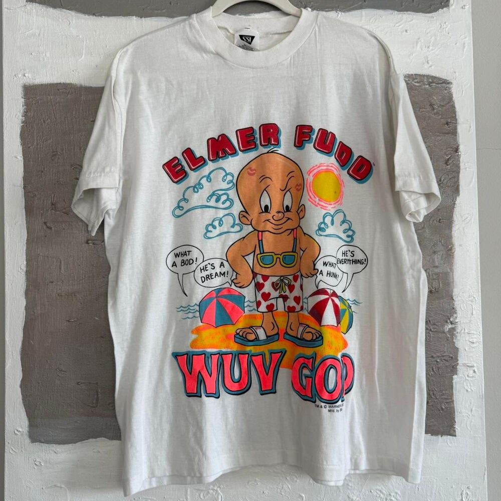 Vintage 1989 Looney Tunes Elmer Fudd shirt